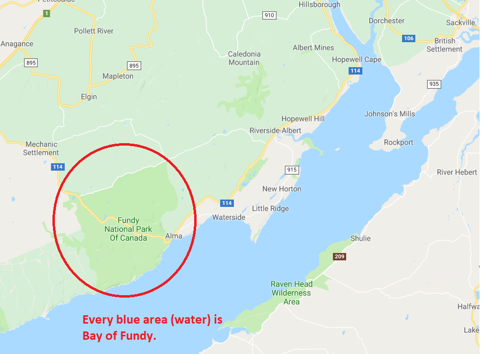 Where Is The Bay Of Fundy Located