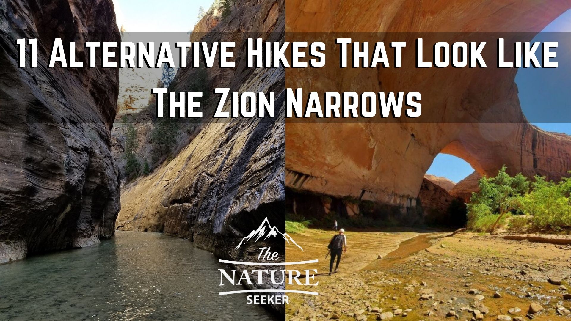 11 hiking trails that look like the zion narrows