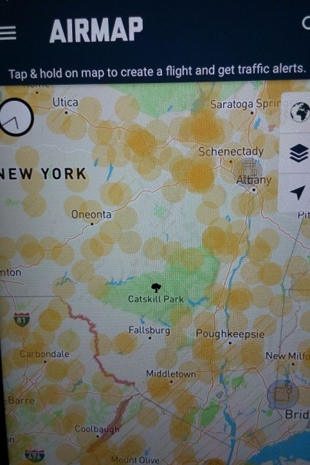 flying drones in the us map