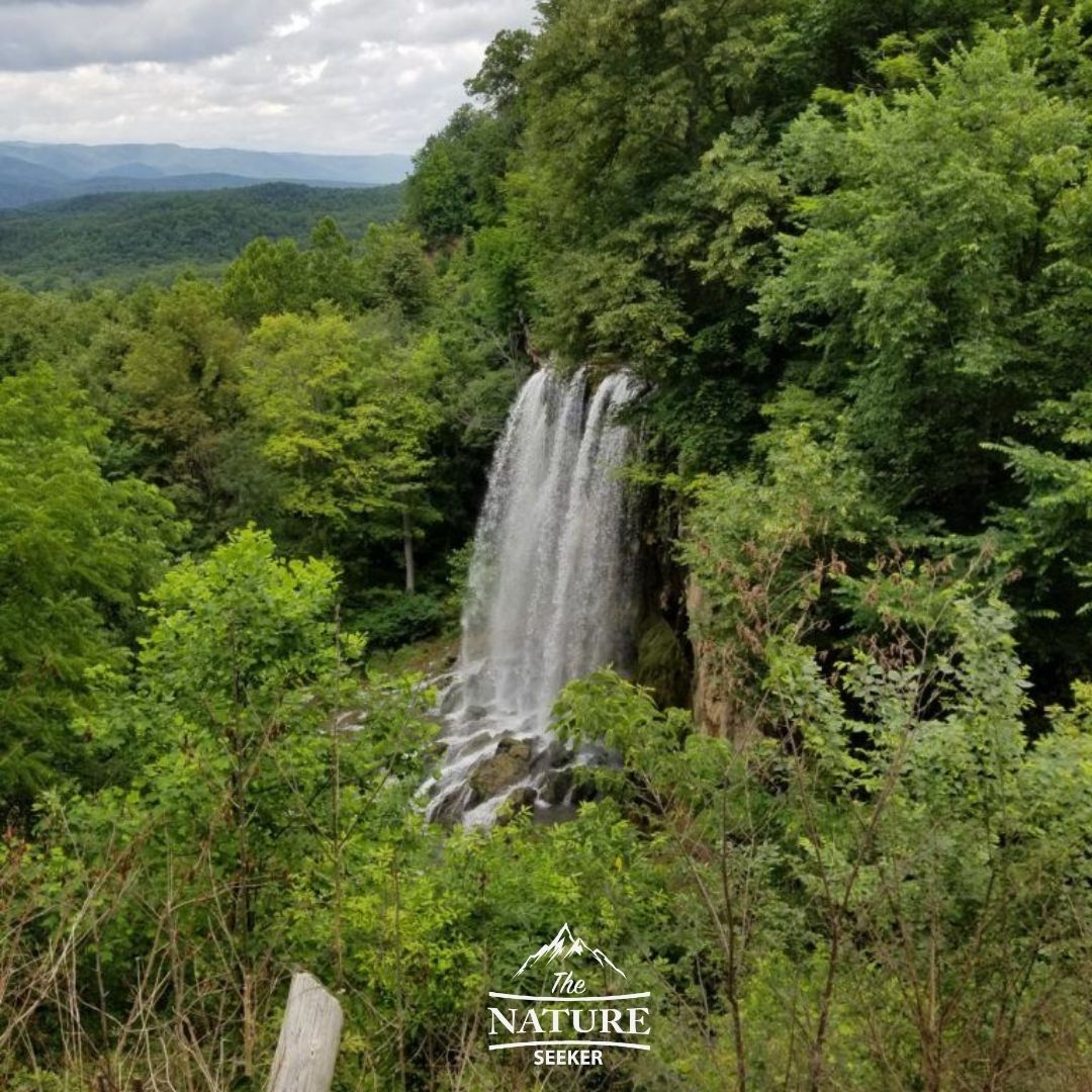 falling spring falls in the blue ridge mountains 04