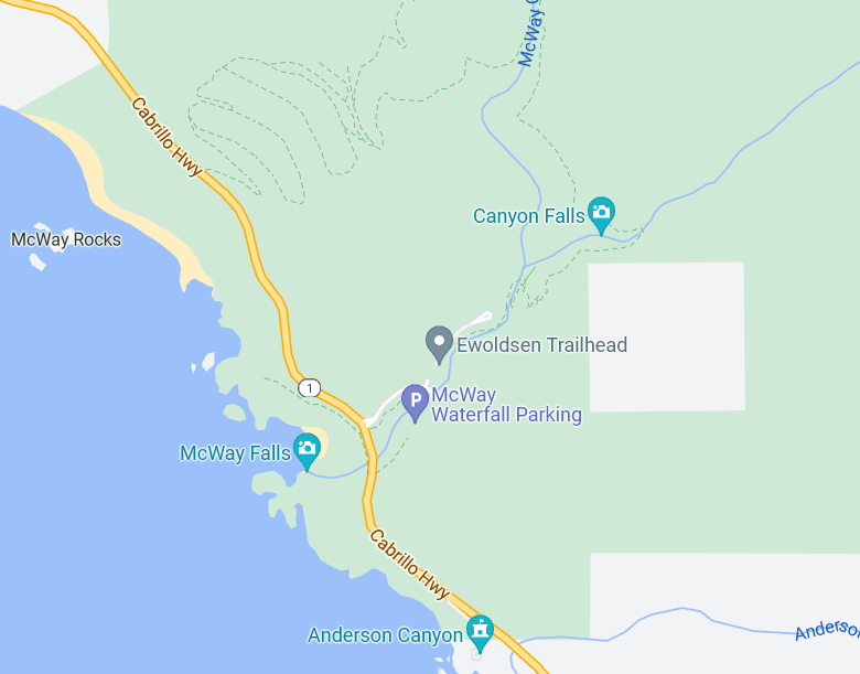 mcway falls map area 01