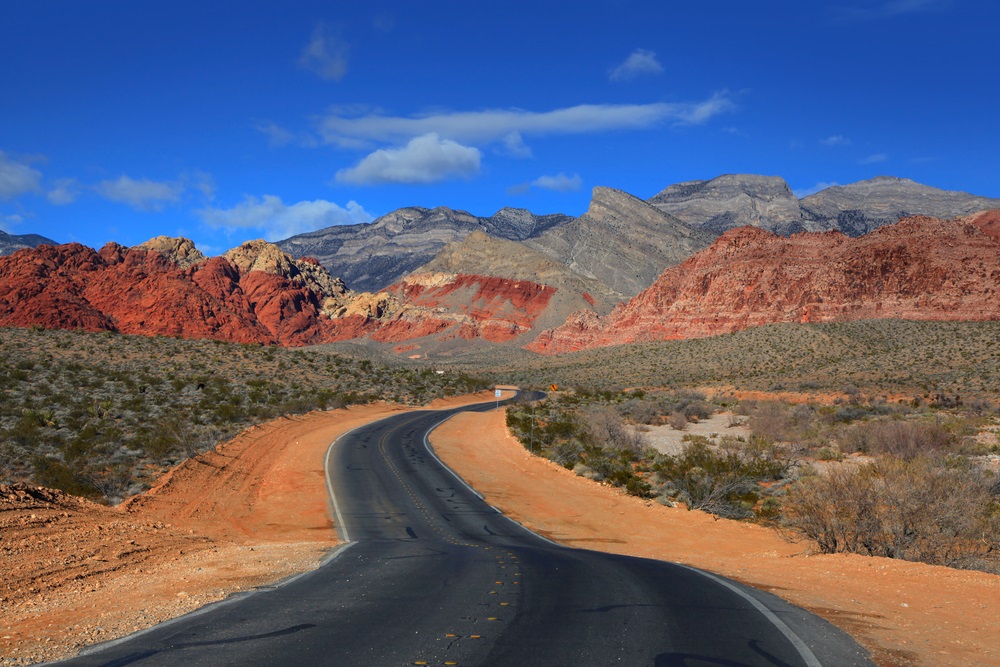 Red Rock Canyon Near Las Vegas 