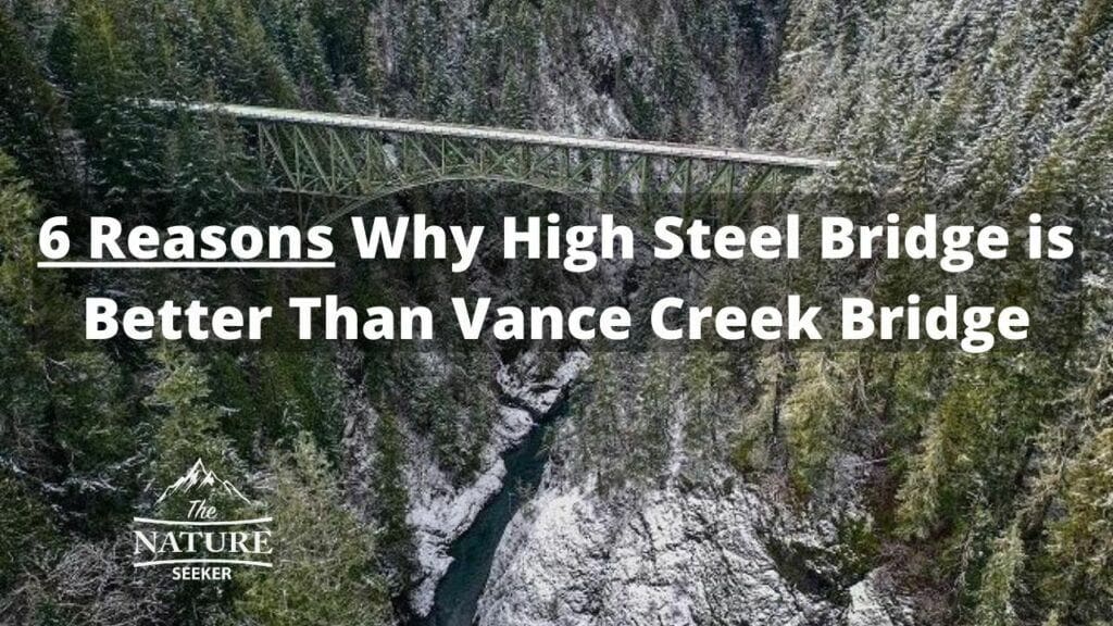 6 Reasons Why High Steel Bridge Beats Vance Creek Bridge