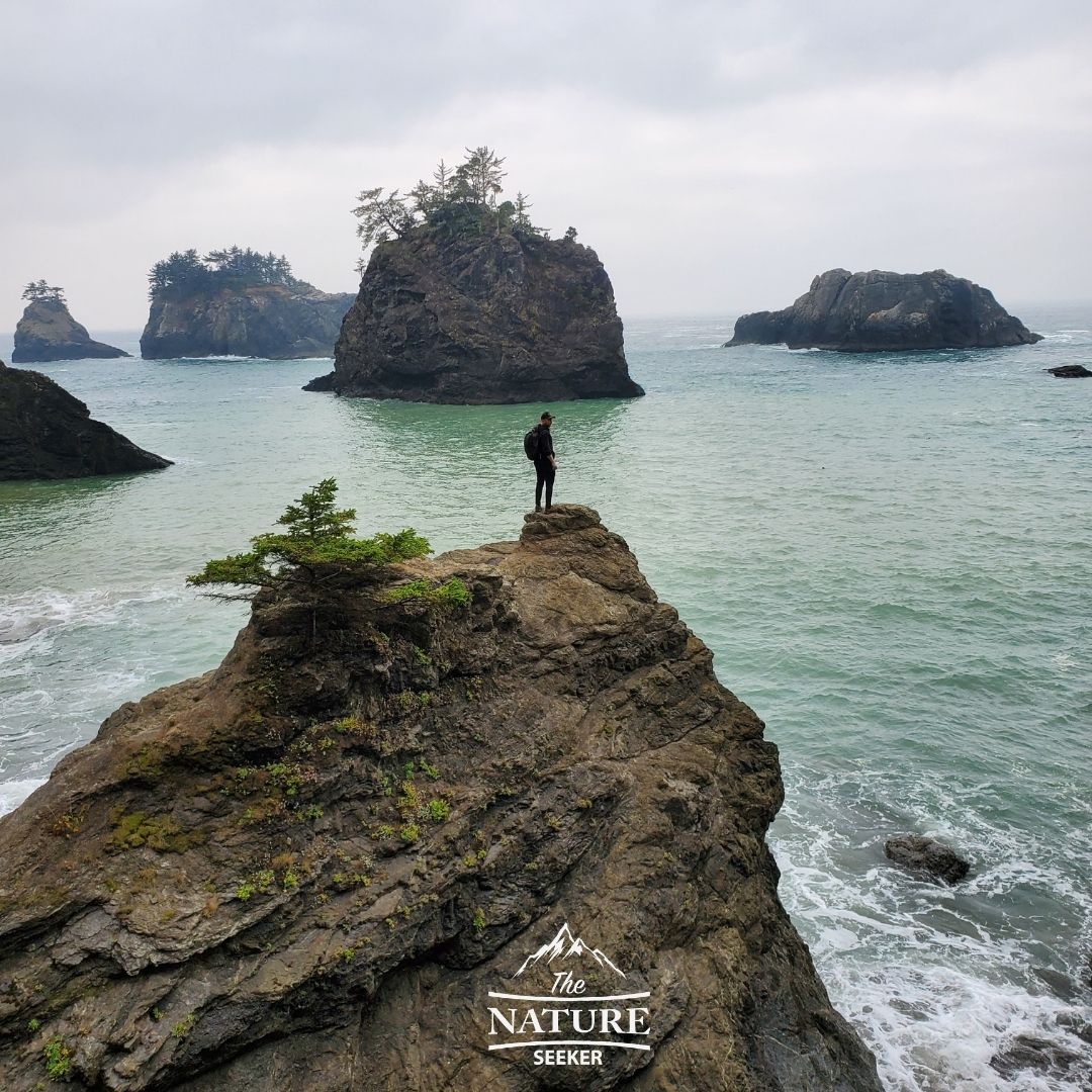 secret beach on the oregon coast