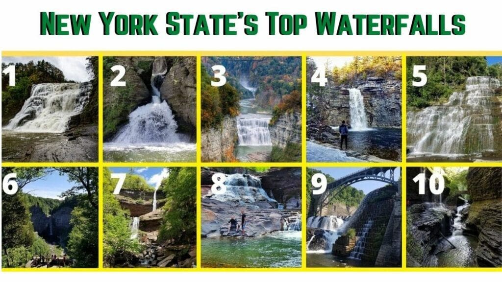 best waterfalls in all of new york state