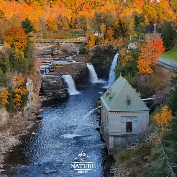 best waterfalls in new york ausable chasm 01