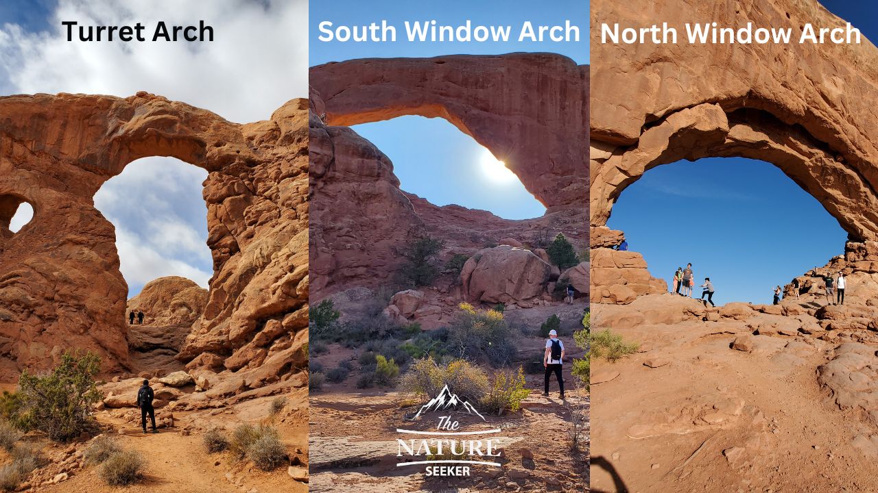 things to do in arches national park turret and windows arches hike