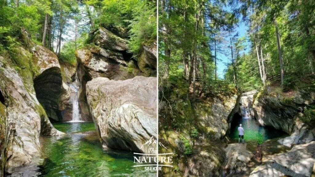 green mountain national forest texas falls upper and lower