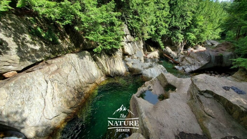 green mountain national forest warren falls swimming hole