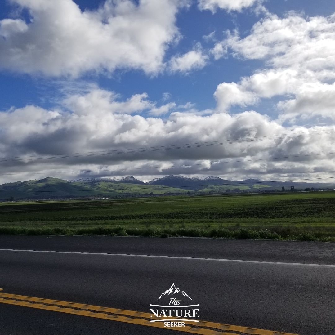 northern california scenic drive route 152 at pacheco state park