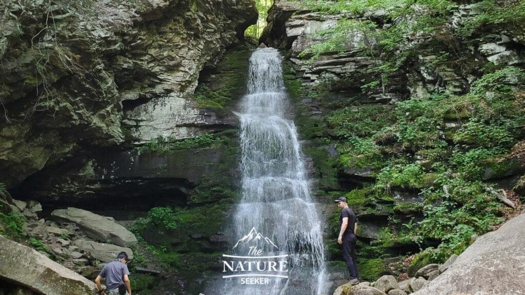 beautiful buttermilk falls in the catskill mountains 01