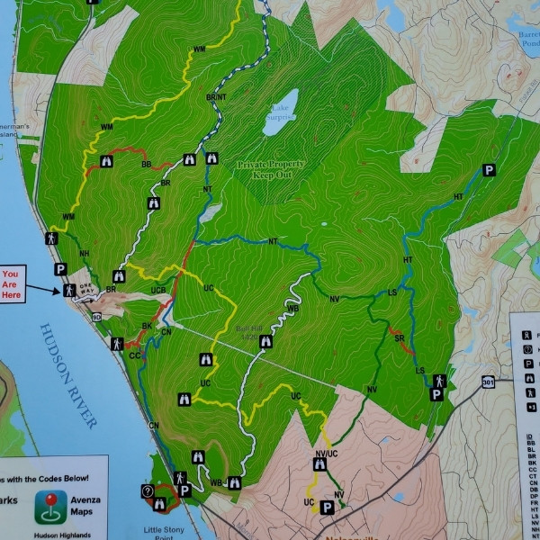 hudson highlands state park map screenshot 01