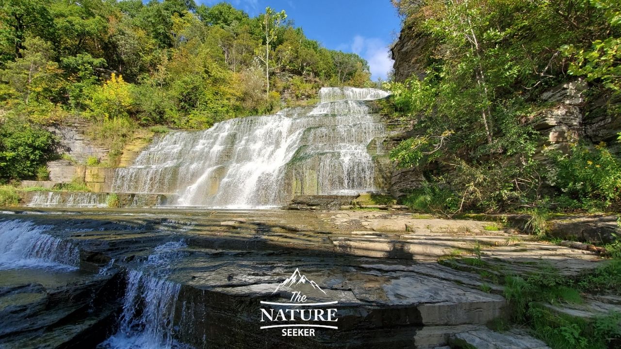 hector falls in beautiful finger lakes ny 077