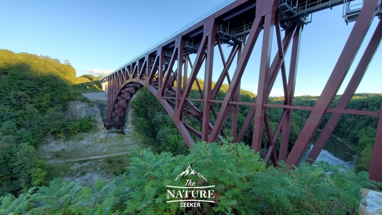 Genesse Arch Bridge letchworth state park 05