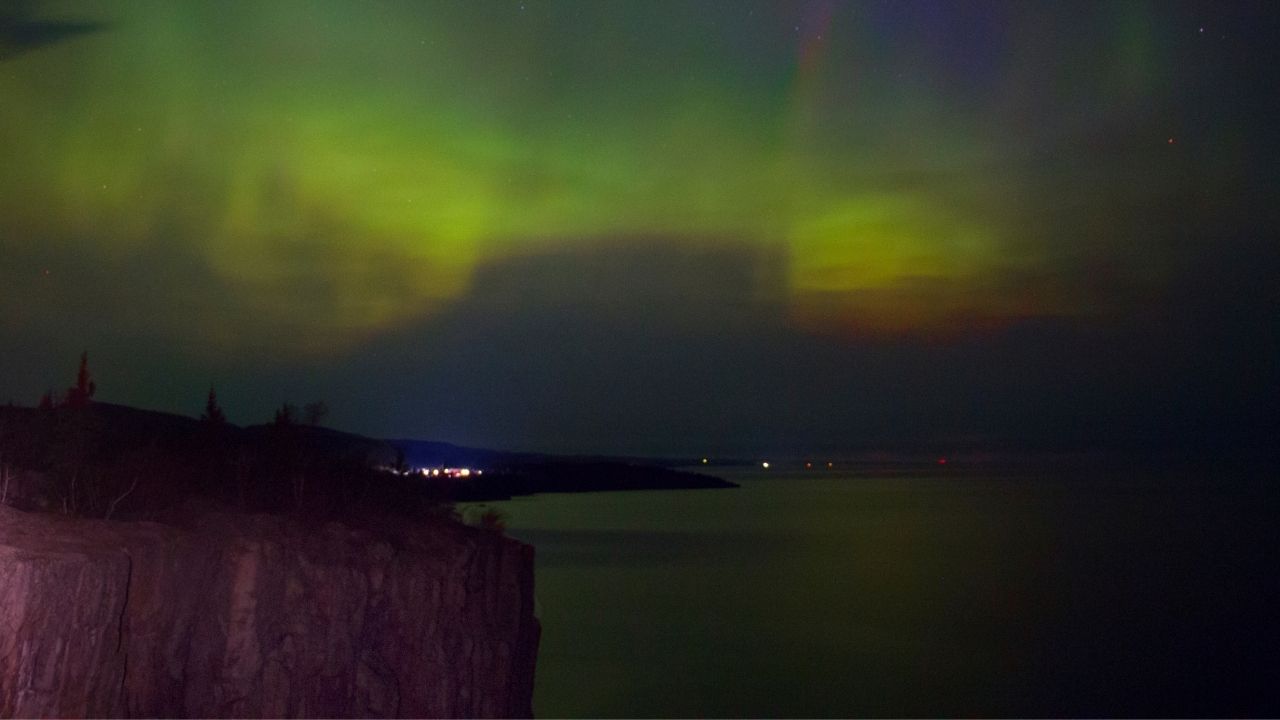 North Shore Minnesota northern lights