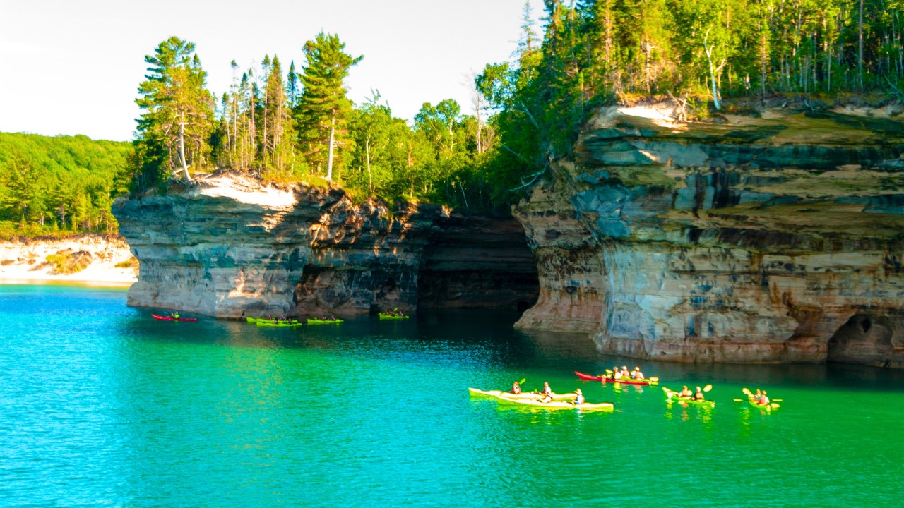 Pictured Rocks Michigan