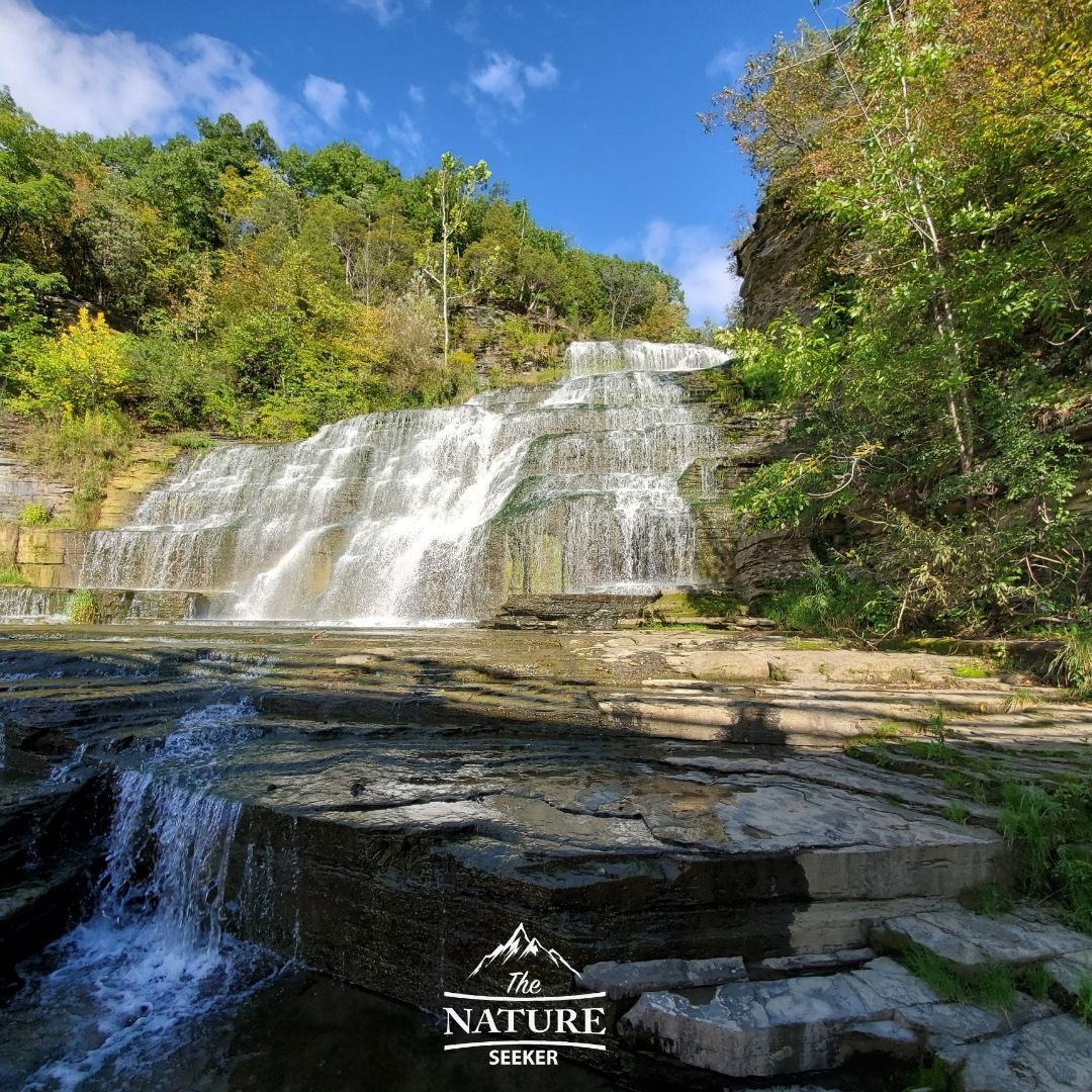 finger lakes waterfalls hector falls 05