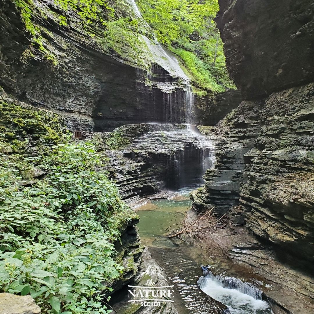 finger lakes waterfalls rainbow falls 08