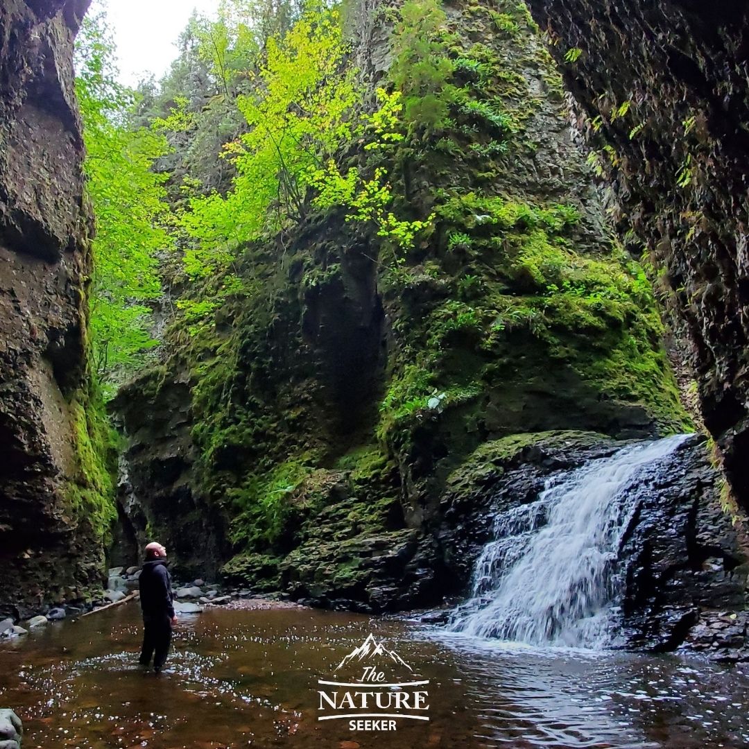 north shore minnesota secret waterfall hike 04