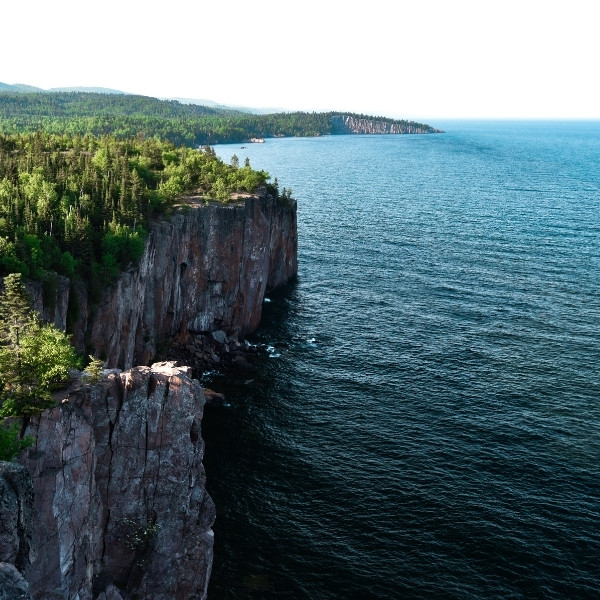 north shore mn photo of coast