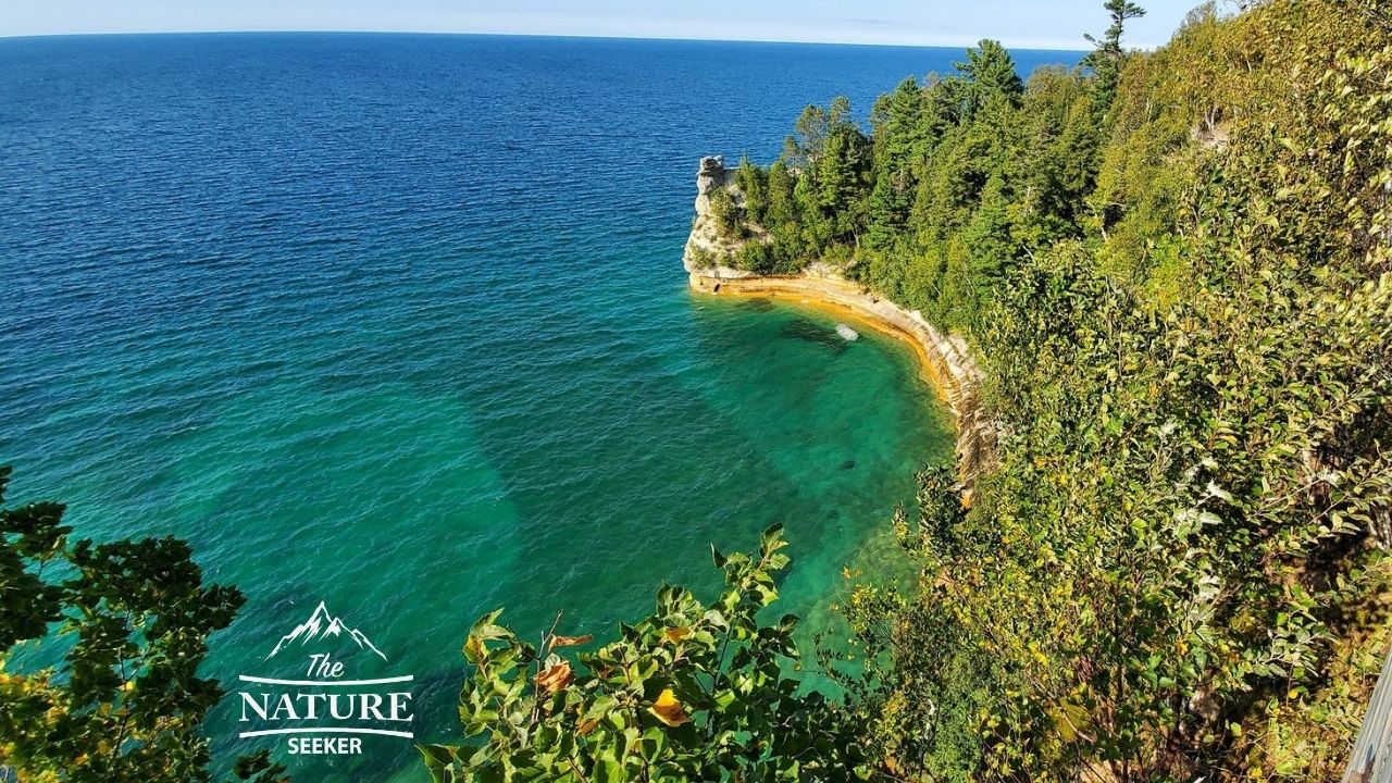 pictured rocks national lakeshore Miners Castle Point