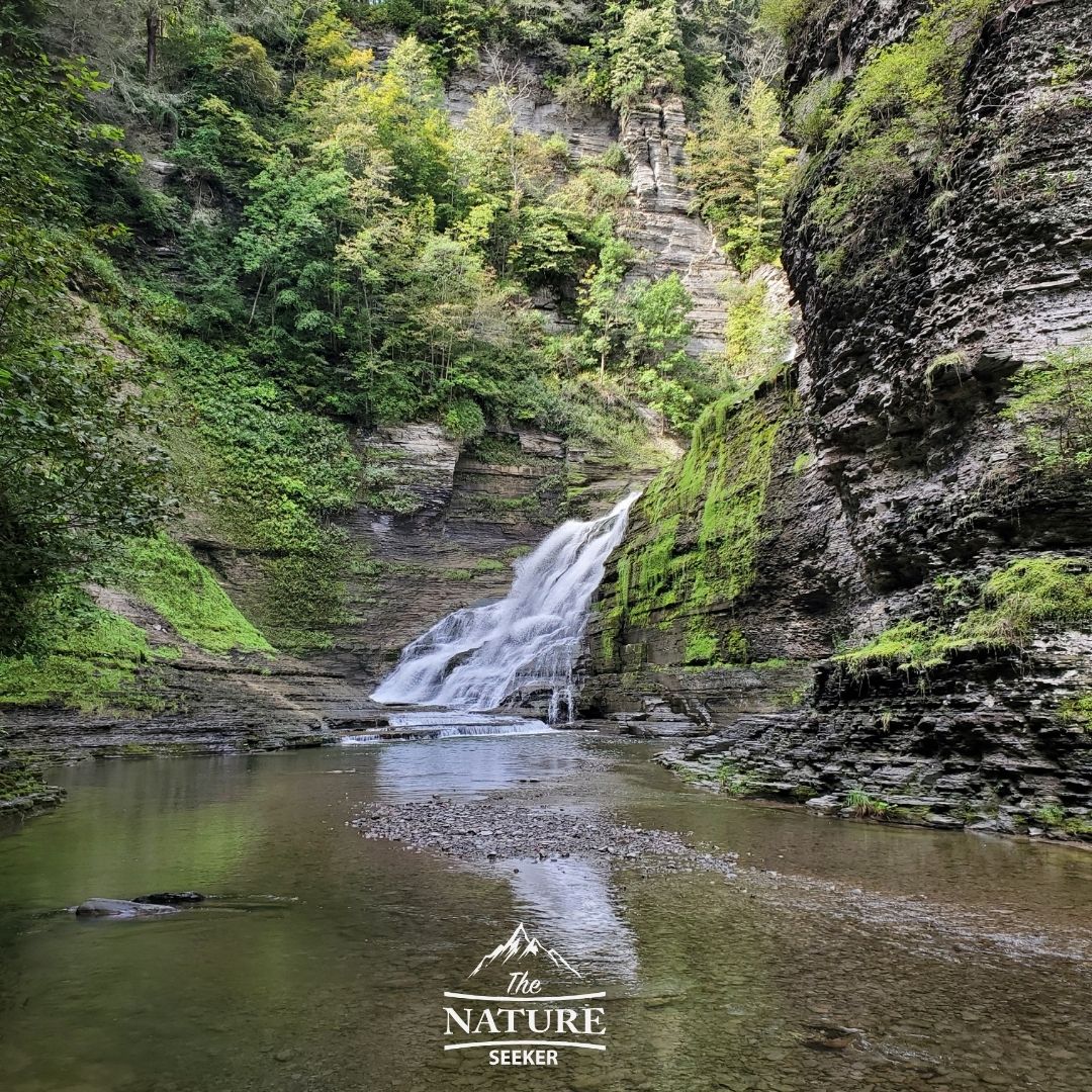 Robert H Treman State Park waterfalls 02