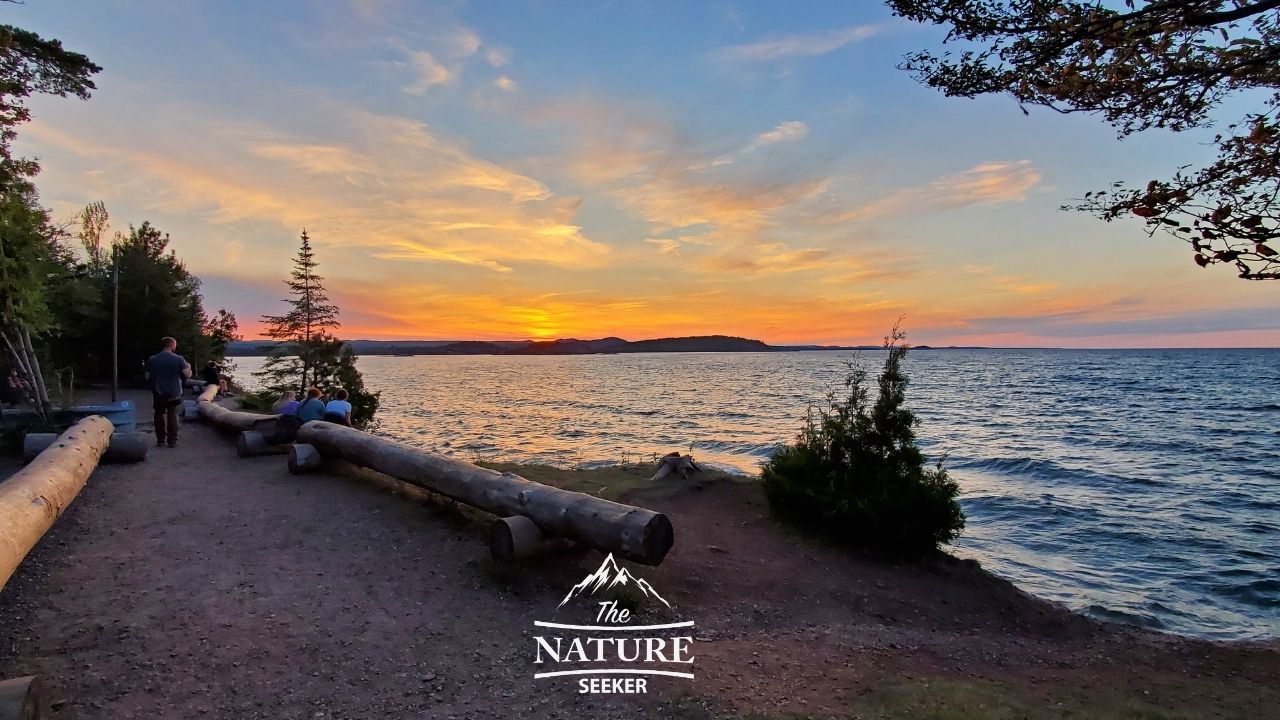 presque isle state park sunset point