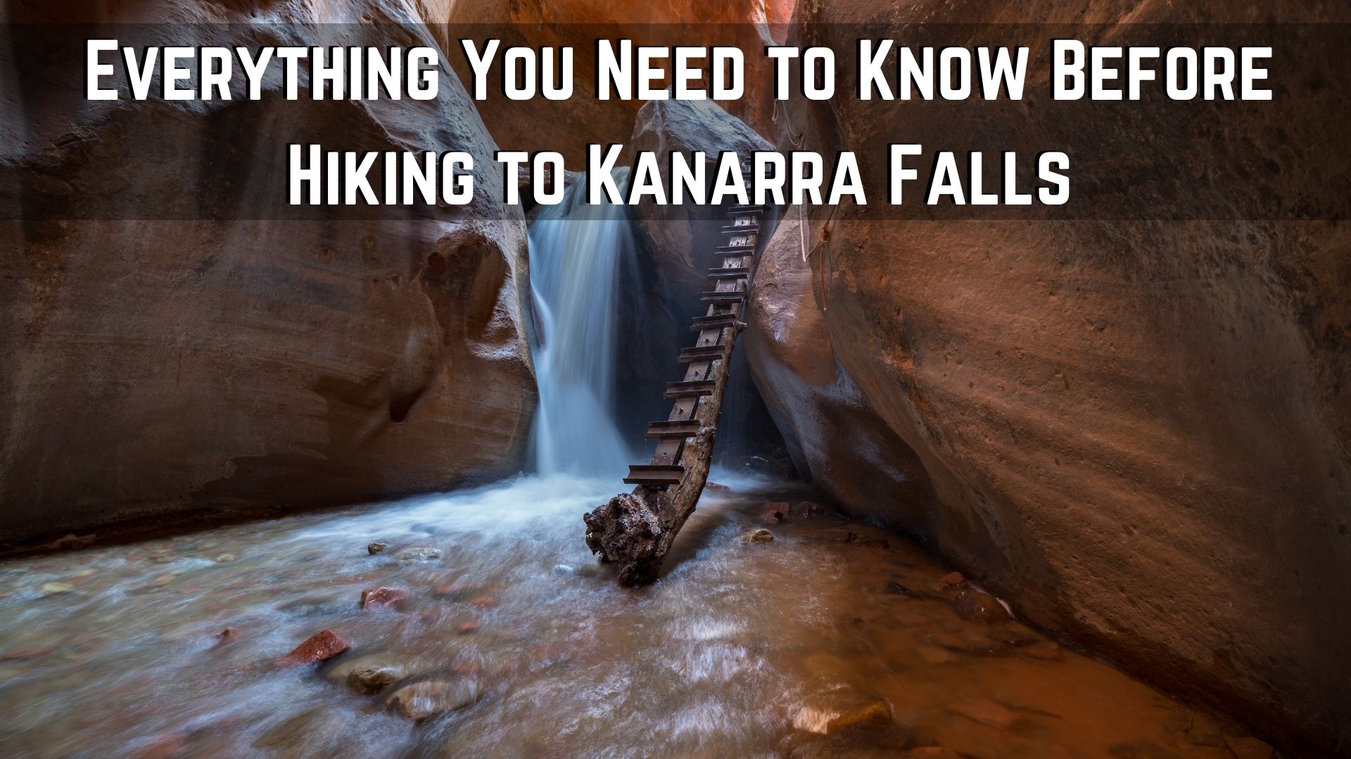 kanarra falls trail hike