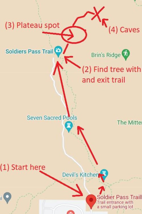 soldiers pass trail map new 05