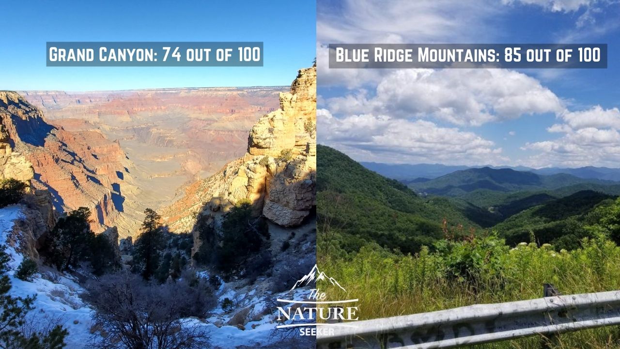 grand canyon national park vs blue ridge mountains 04