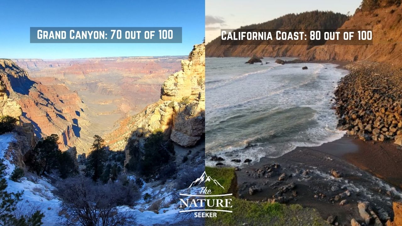 grand canyon national park vs california coast 07