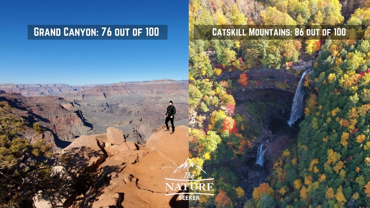 grand canyon national park vs catskill mountains 05