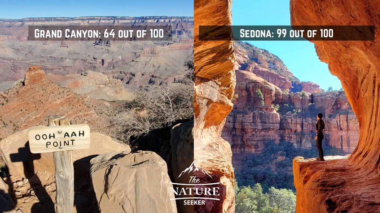 grand canyon national park vs sedona