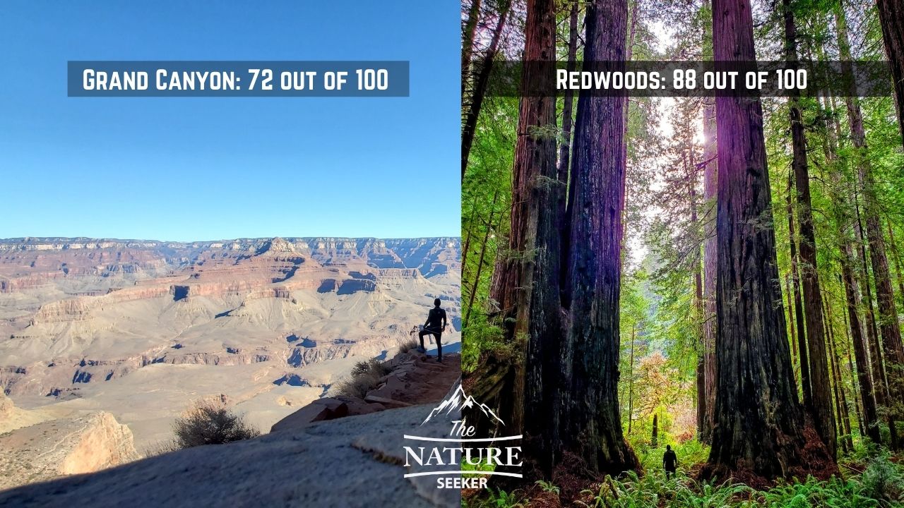pinnacles national park vs the grand canyon