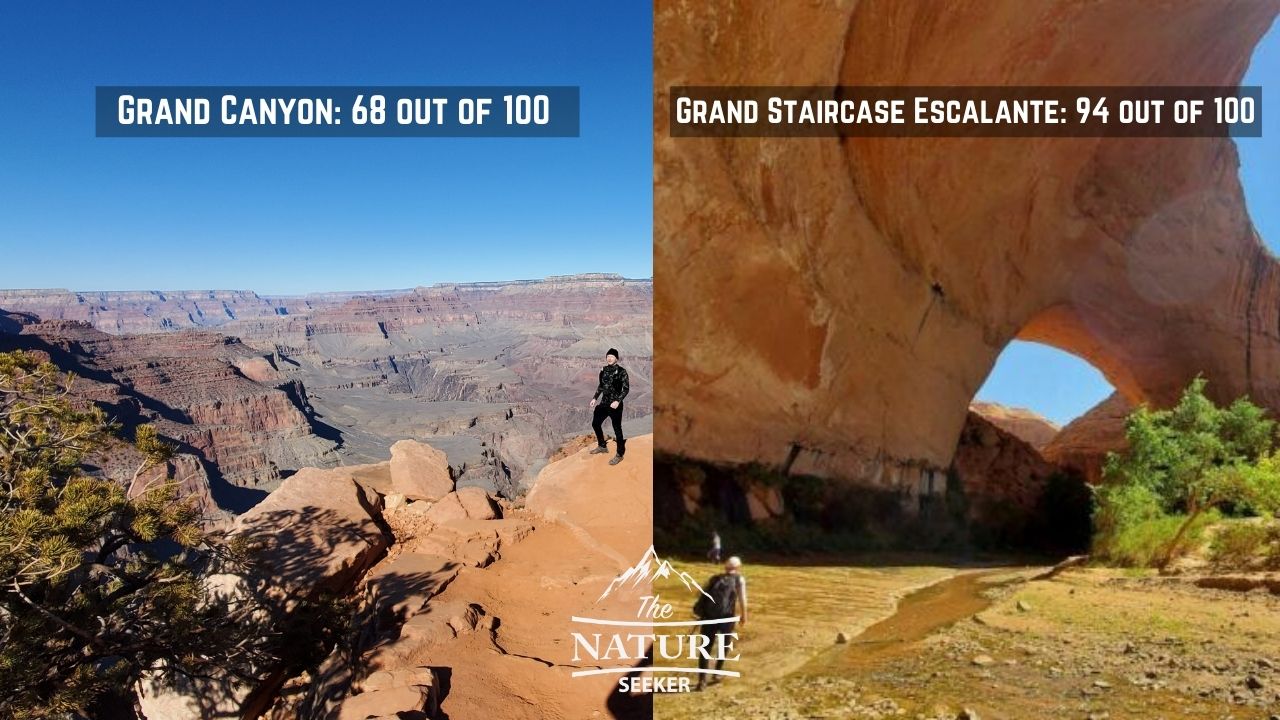 grand staircase escalante vs grand canyon nationa park 05