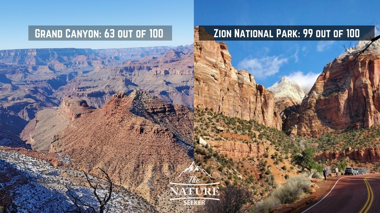the grand canyon vs zion national park 05