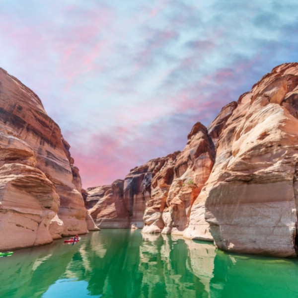 how to visit antelope canyon alternative via lake powell 01