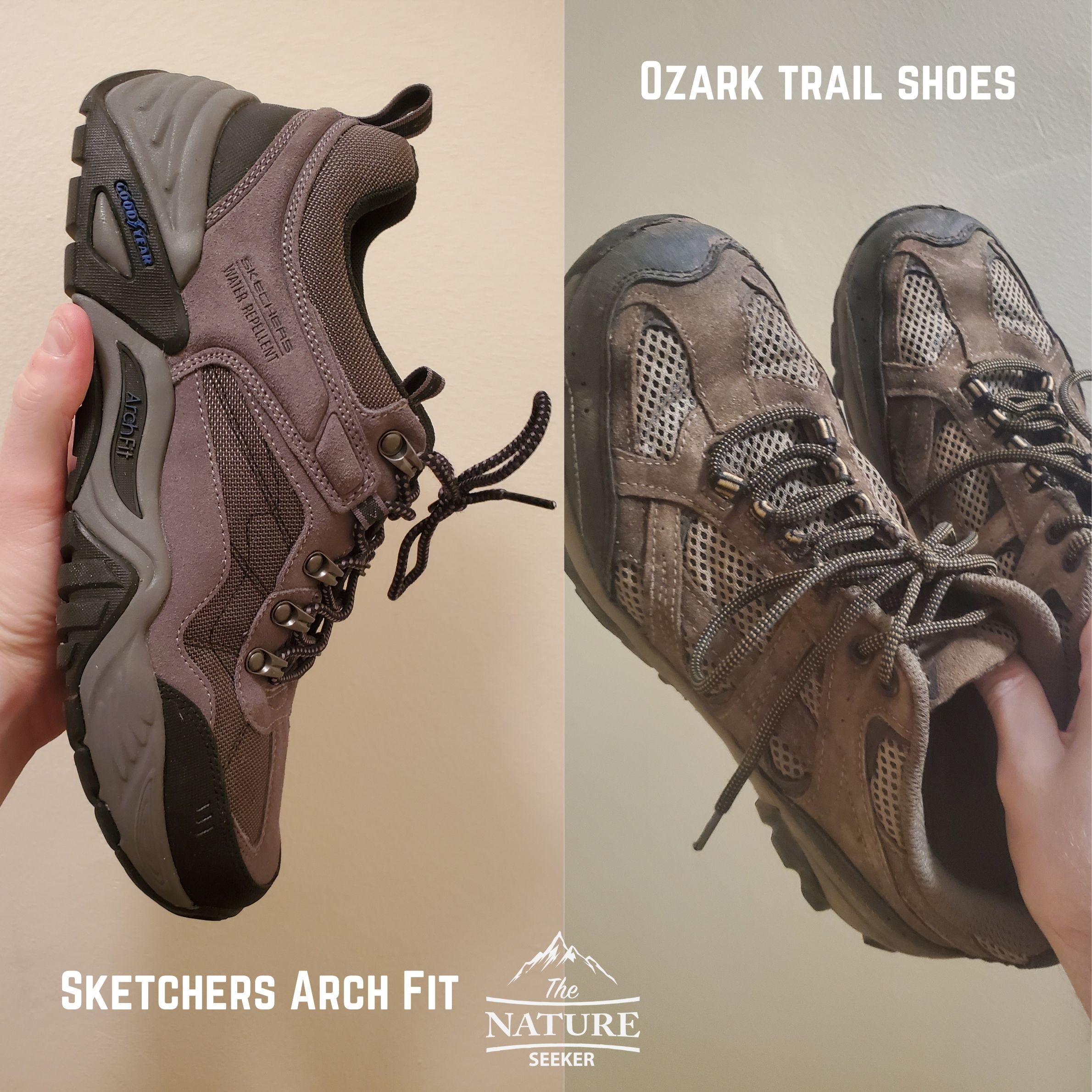 Ozark trail men's 2025 vented low hiking shoe