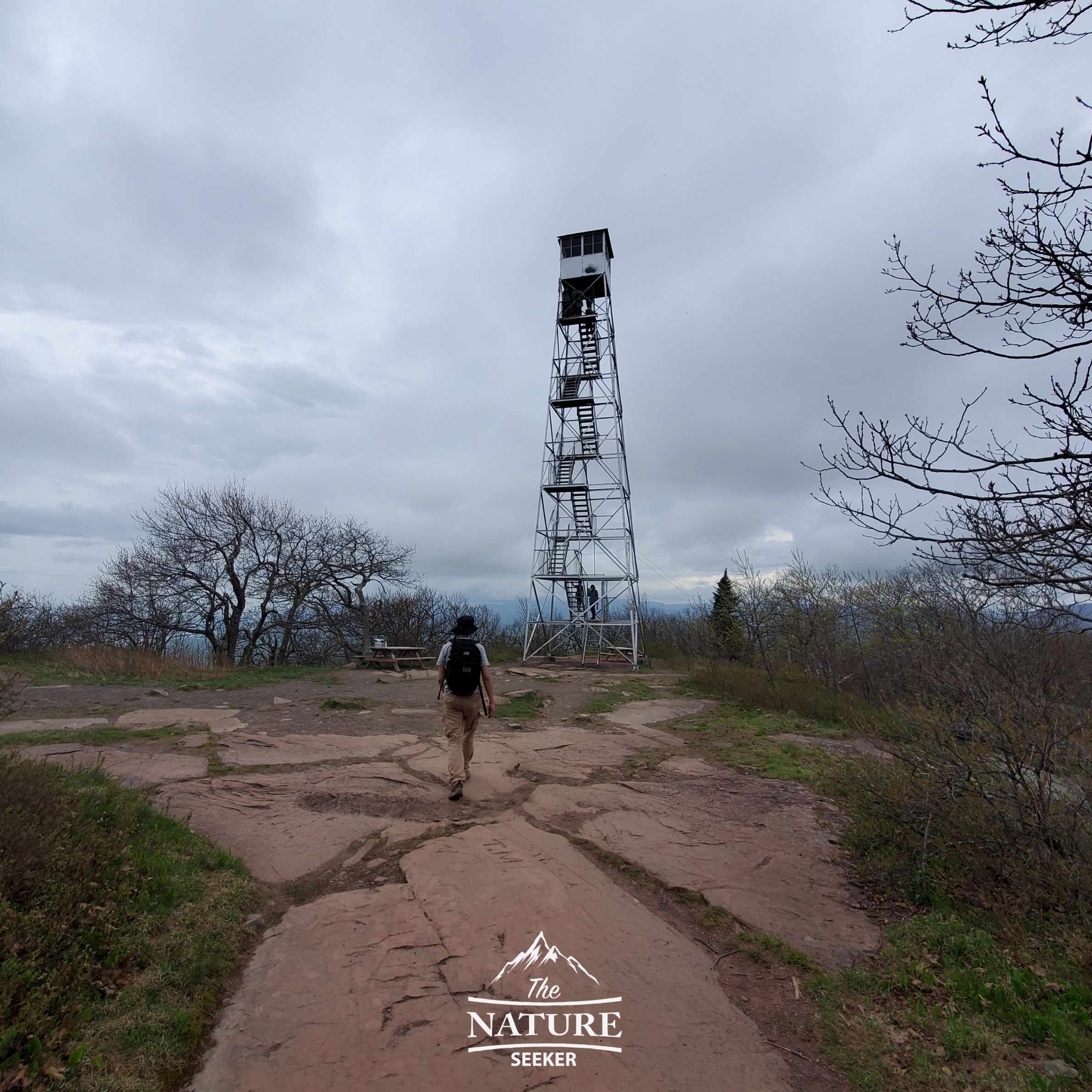 overlook mountain fire tower ny trail 02