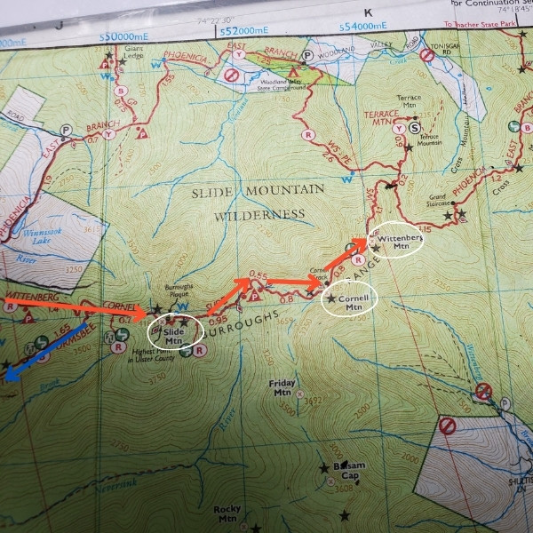 slide mountain trail map new 03