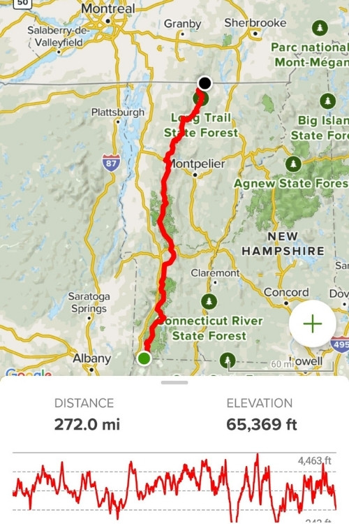 Vermont Long Trail Everything You Need To Know   Long Trail Map Screenshot 