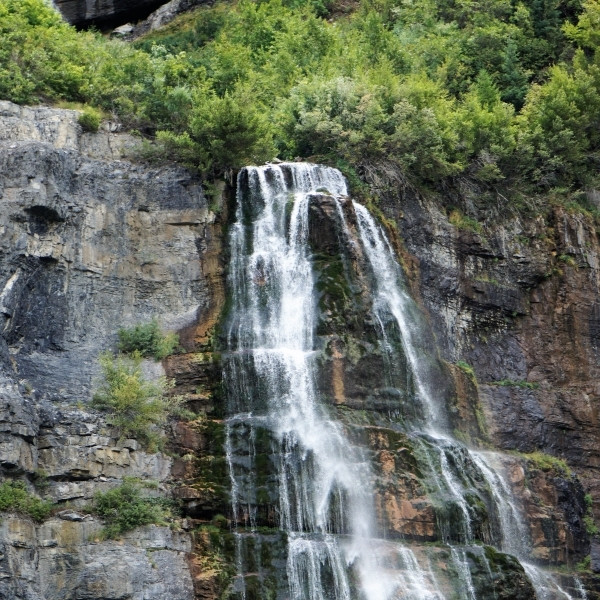 nebo loop scenic byway utah double falls 04