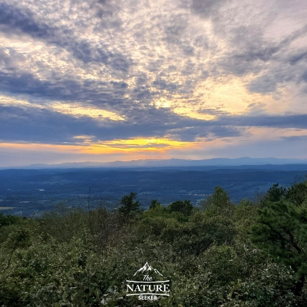 sunset rock hike at taconic state park ny