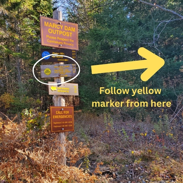 avalanche pass following yellow marker 09
