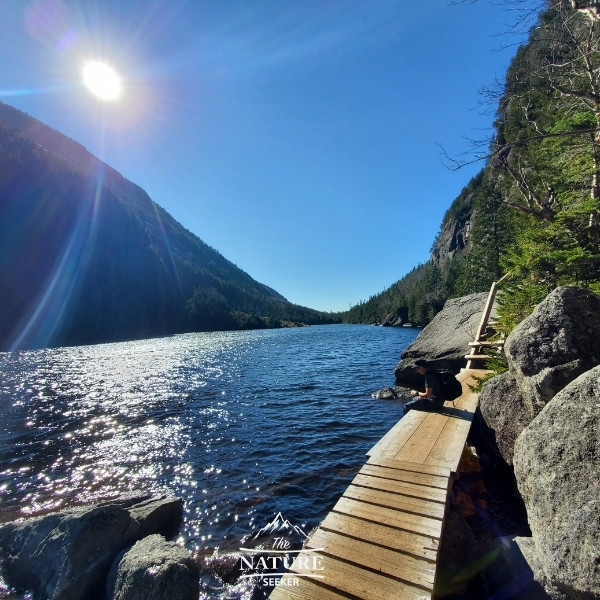 avalanche pass ladders and wooden bridges