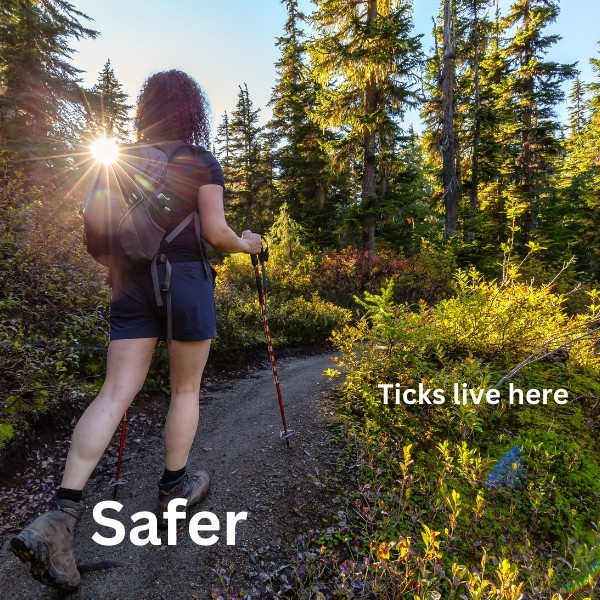 how to avoid tick bites outdoors