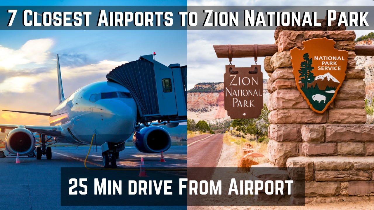 closest airport to zion national park 01
