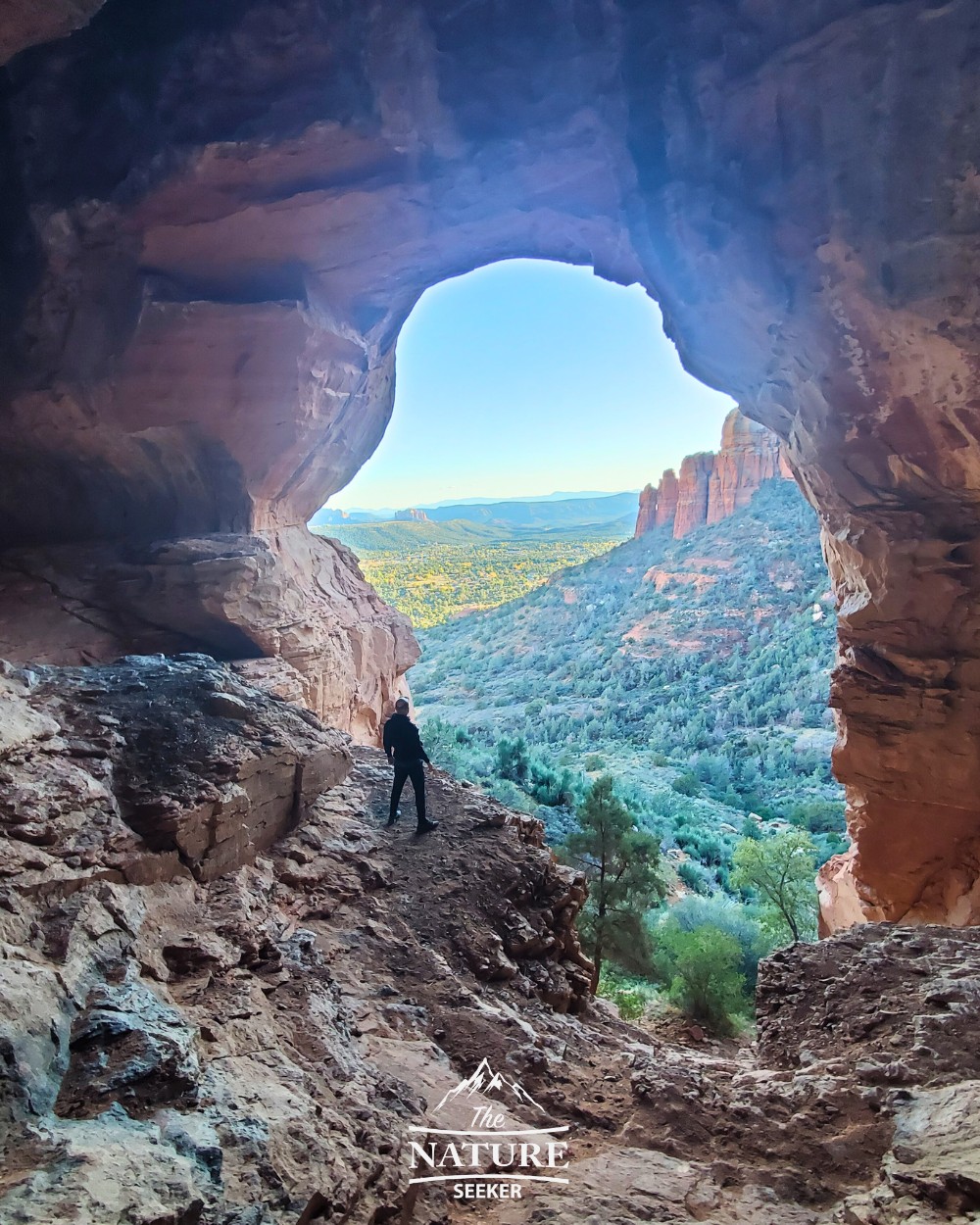 keyhole cave trail best hikes in sedona photo