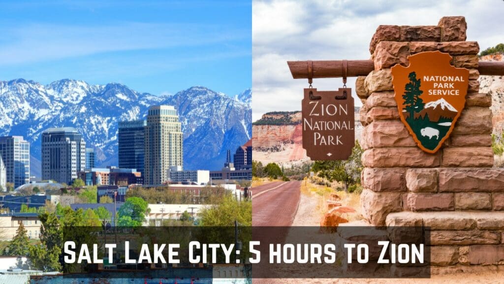 Salt Lake City Airport To Zion National Park thenatureseeker.com