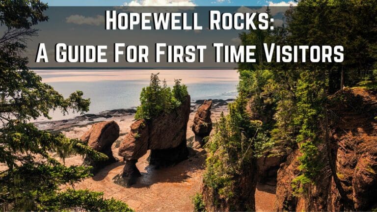 A Beginners Guide to Exploring The Hopewell Rocks in Canada